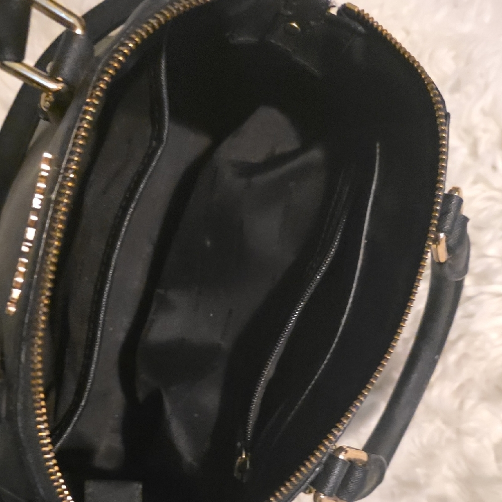 Michael Kors Black Satchel with Gold Accents. Great Condition! - Picture 3 of 4